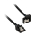 CORSAIR Premium 60cm sleeved 2szt (kątowe) Czarne CC-8900282 - 739231 - zdjęcie 2